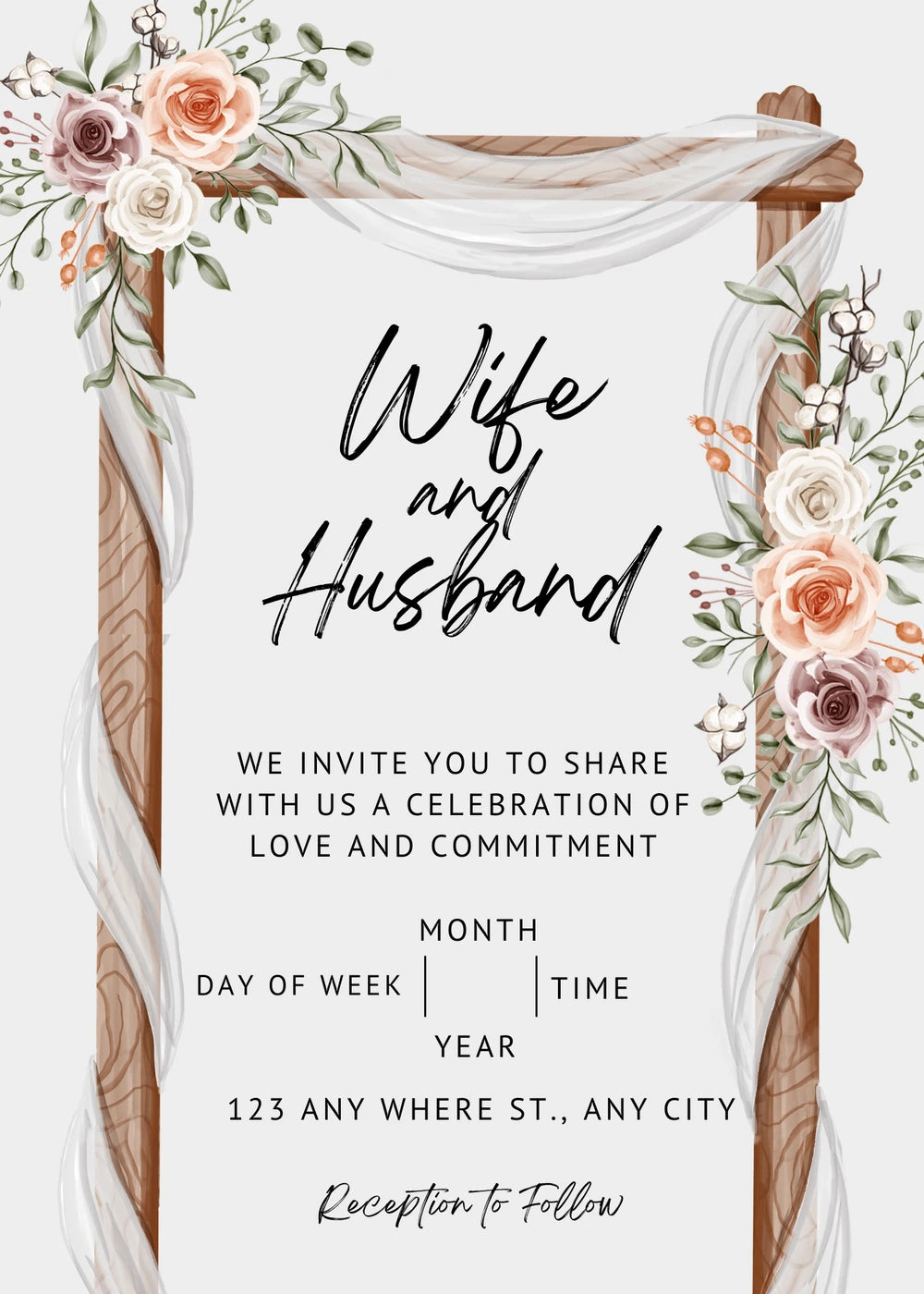 Wedding Invitation Template
